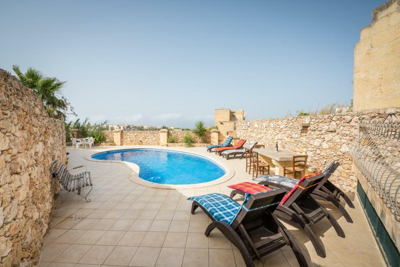 Valley View - Holiday Farmhouse With Private Pool Nadur Exterior foto
